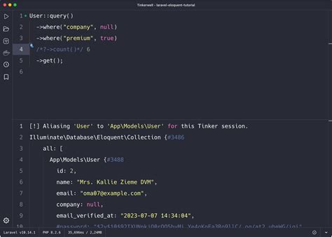 laravel check if query result is empty|What is the best way to check if an Eloquent query returns no .
